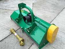 Tractor mounted flail - tractor, mower