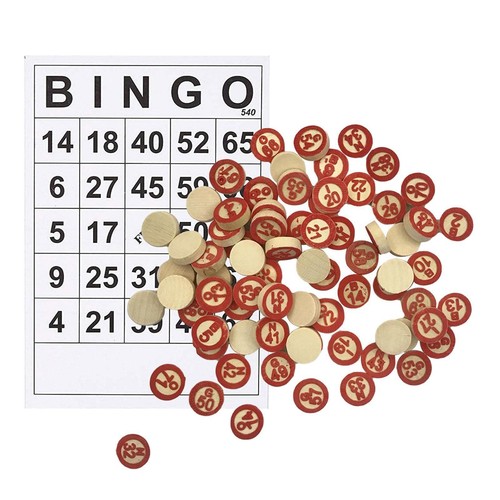 Easy read bingo cards - easy,