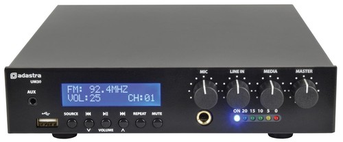 Adastra compact mixer amp 30w - mixer,