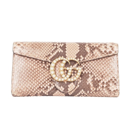 Gucci wallet marmont python - gucci,