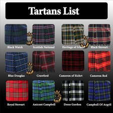 Scottish Tartan Kilt For Men 8