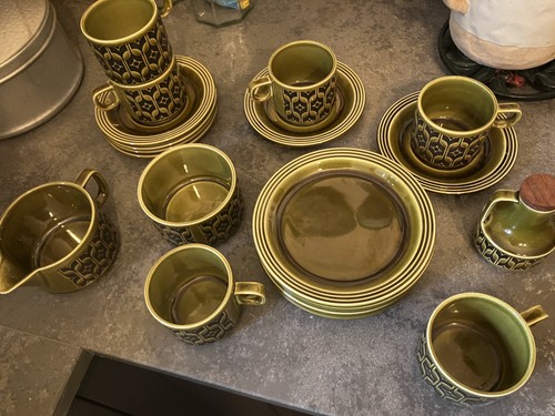 Hornsea tea set heirloom - hornsea, set,