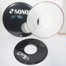 3-Piece Set Drumheads 2x 24"