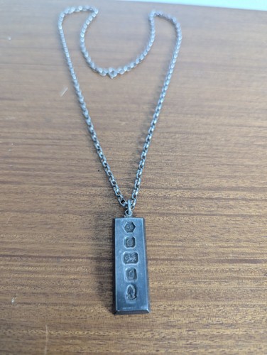 Sterling silver ingot - 1,