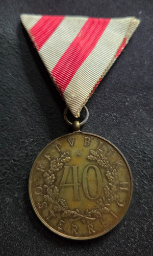 Austria 40year faithful - 40year,