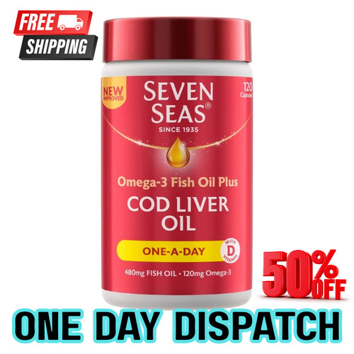 Seven seas cod liver oil - seas,