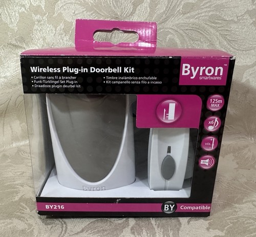 Byron wireless doorbell led - byron,