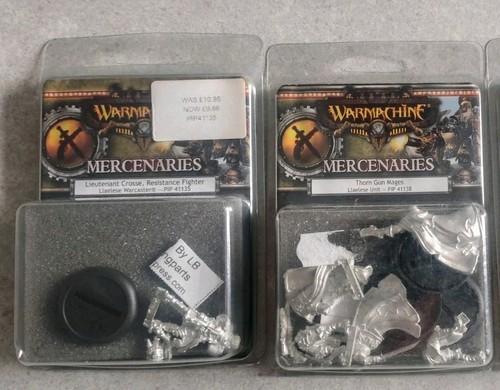 Warmachine hordes mercenaries - hordes,