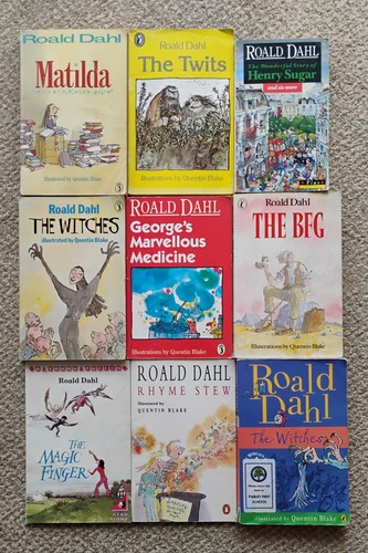 Roald dahl book vintage - roald,