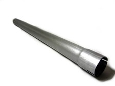 Expanded Swaged Fit Any Size Mild Steel Exhaust Pipe Repair Section Tube