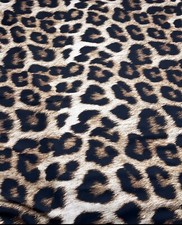 4 Metres Large Leopard Print