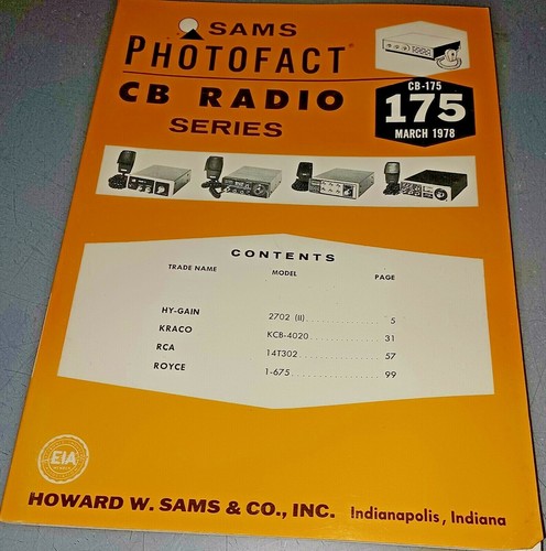 Sams cb175 service - sams,