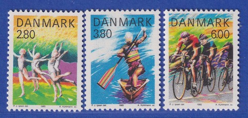 Denmark 1985 842 844 - mi., 842-844