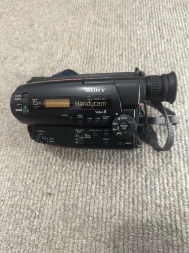 Sony handycam ccd - sony, ccd-tr501e
