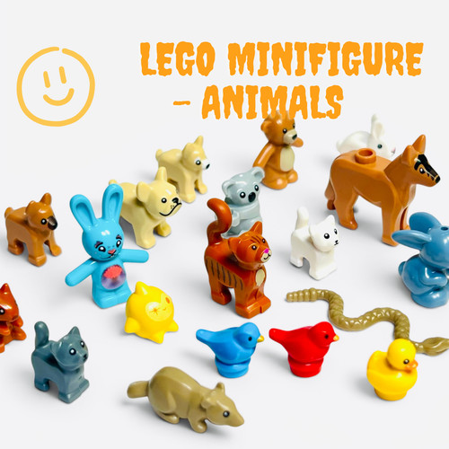 New lego minifigure animal - new,