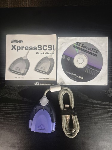 Microtech usb xpress scsi - microtech,