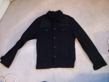 Mens Black Denim Jackets -