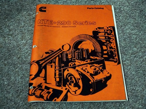 Cummins parts catalog - , nte-290