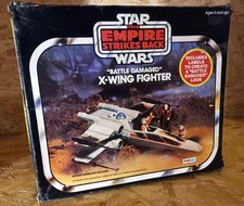 Vintage Star Wars (The Empire Strikes Back) X-Wing Fighter with Box (1982)