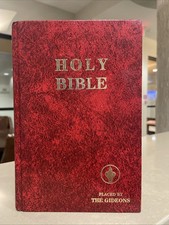 Holy Bible placed By The