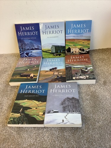 James herriot paperback - 8x,
