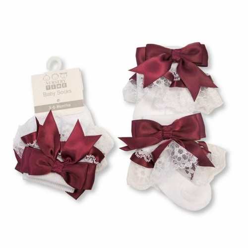 Baby girls white frilly - girls, lace