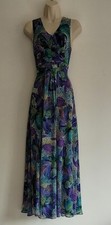 Wallis Maxi Dress UK 12 Green