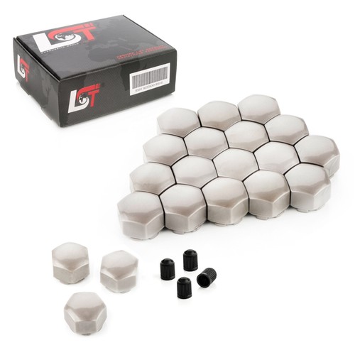 20x wheel nut caps - caps, gray