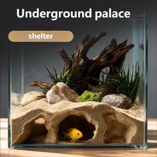 Aquarium underground cave fish - cave,