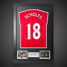 Framed Paul Scholes Hand