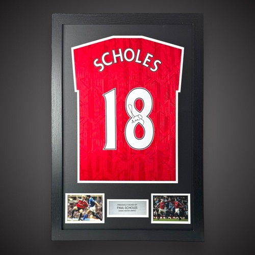 Framed paul scholes hand - framed,