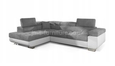Corner Sofa Bed  - ASTON - MANY COLOURS -  FAST DELIVERY ____ (  JMS SOFA  )