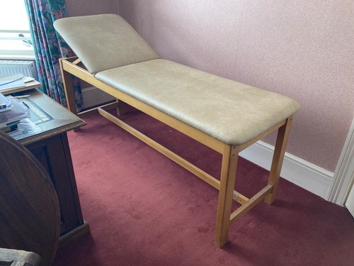 Examination couch used - examination,