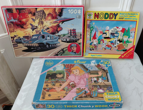 Vintage jigsaws disney - vintage,