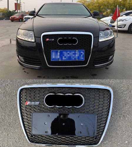 Chrome frame front bumper - front,