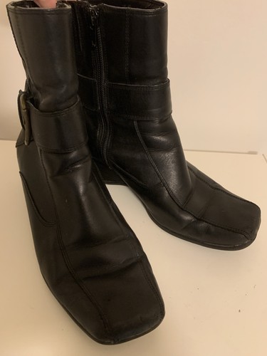 Clarks ladies black - ladies, leather