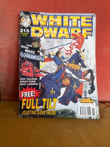 White dwarf magazine - dwarf, issue