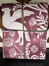 Pottery Barn Teen Harry Potter Magical Patronus Damask King Duvet Cover Burgundy