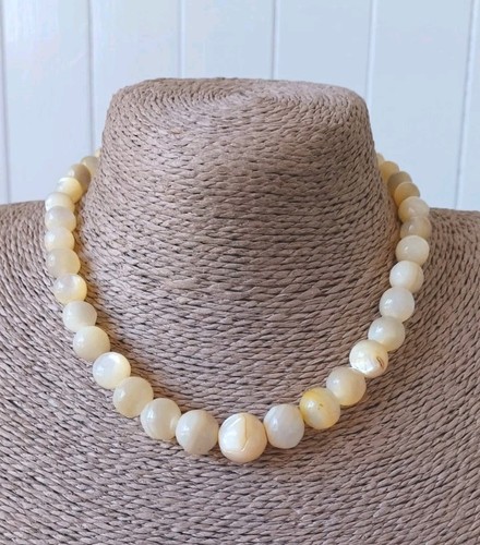 Vintage mother pearl shell - pearl,