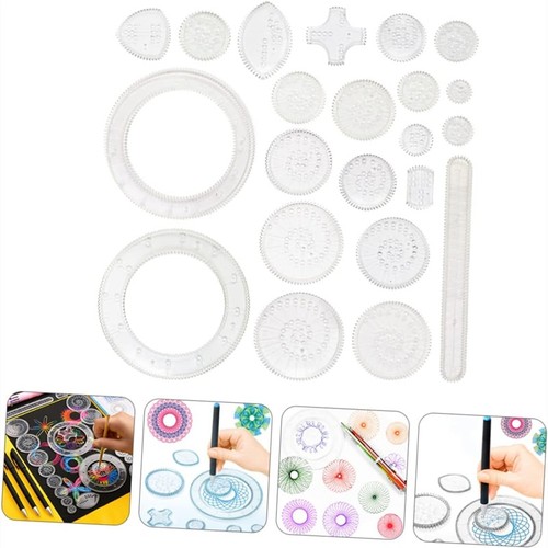 1pcs spirograph ruler - spirograph,