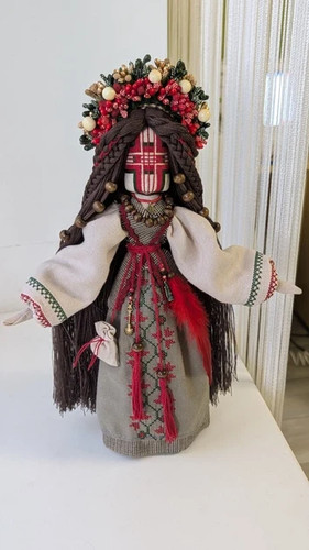 Handmade ukrainian motanka rag - ukrainian,