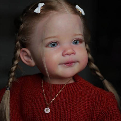 Reborn baby doll painted - doll,