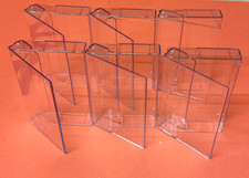 6 x EMPTY CASSETTE CASES SIX