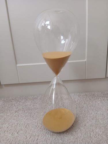 Golden sand timer hour - timer,