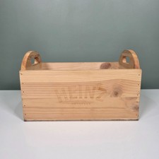 Heinz wooden caddy basket - wooden,