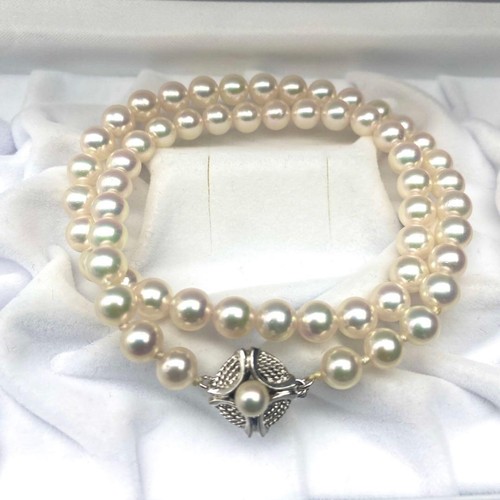 Mikimoto akoya pearl necklace - akoya,