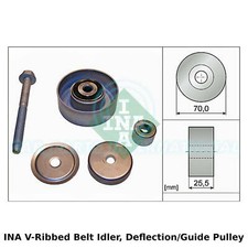 INA V-Ribbed Belt Idler