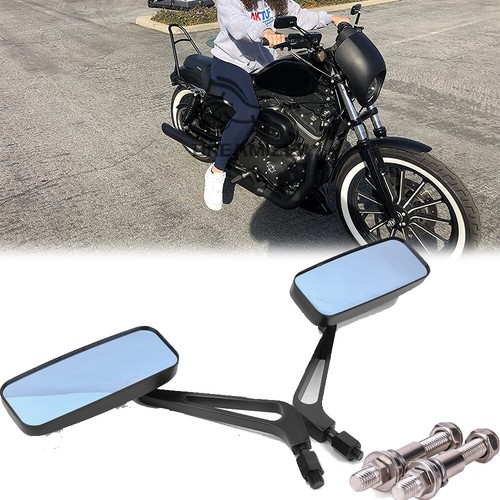 Black rectangle 8mm motorcycle - black,