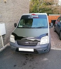 Bonnet Protector Bug Guard Solid Black Acrylic 2008-2014 FOR FORD Connect 