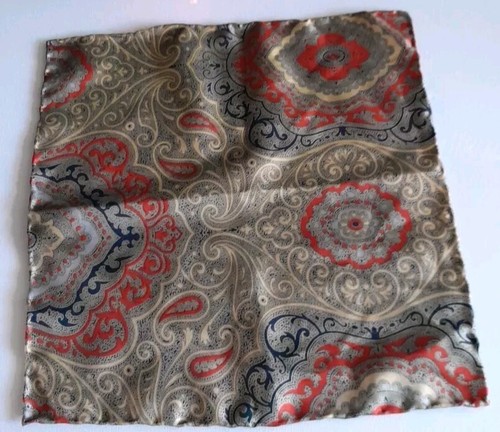 Vintage silk handkerchief - vintage,